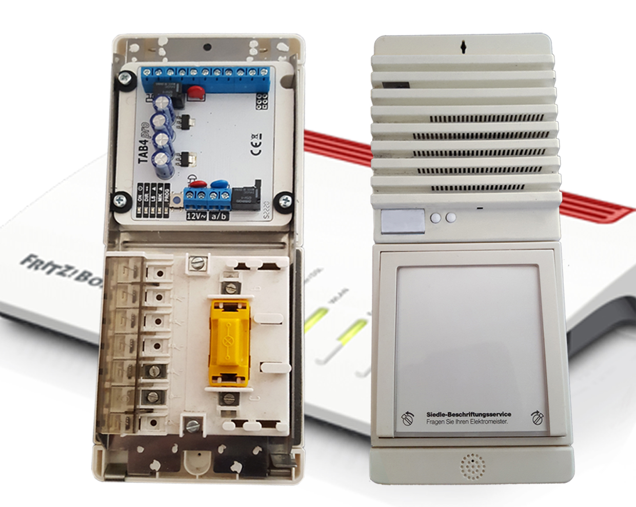 universelles Türinterface TM III ab light Schematische Darstellung Siedle Vario 511